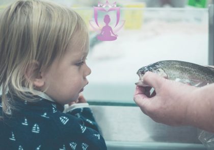 ماهی قزل آلا و سالمون برای کودک