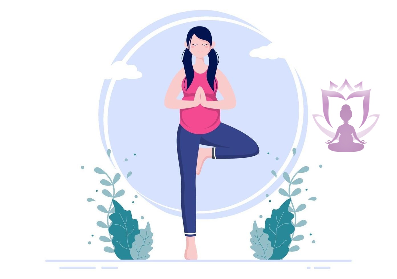 جادوی آرامش ذهن با یوگای بارداری