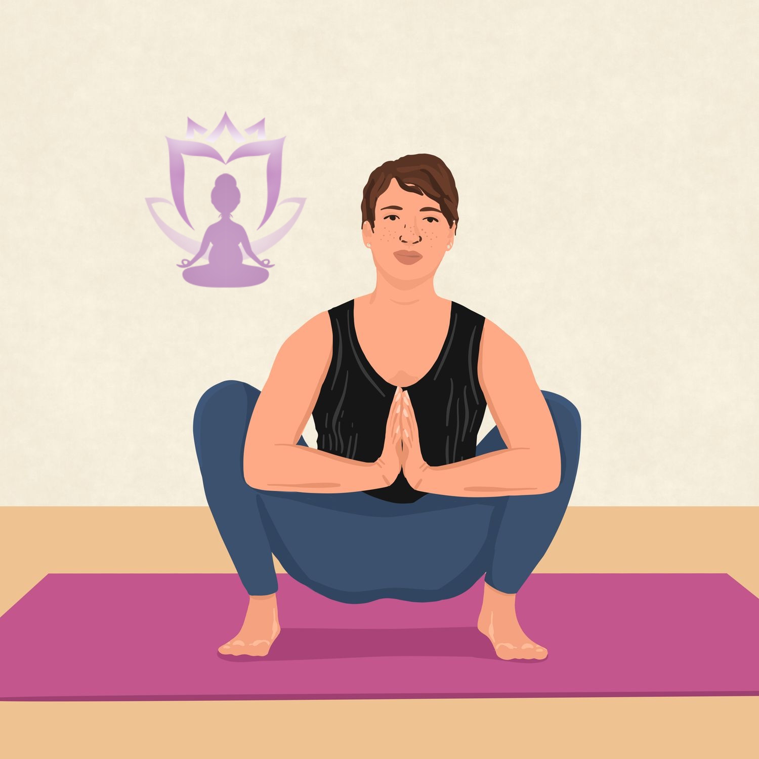 تمرینات یوگا برای تقویت عضلات لگن