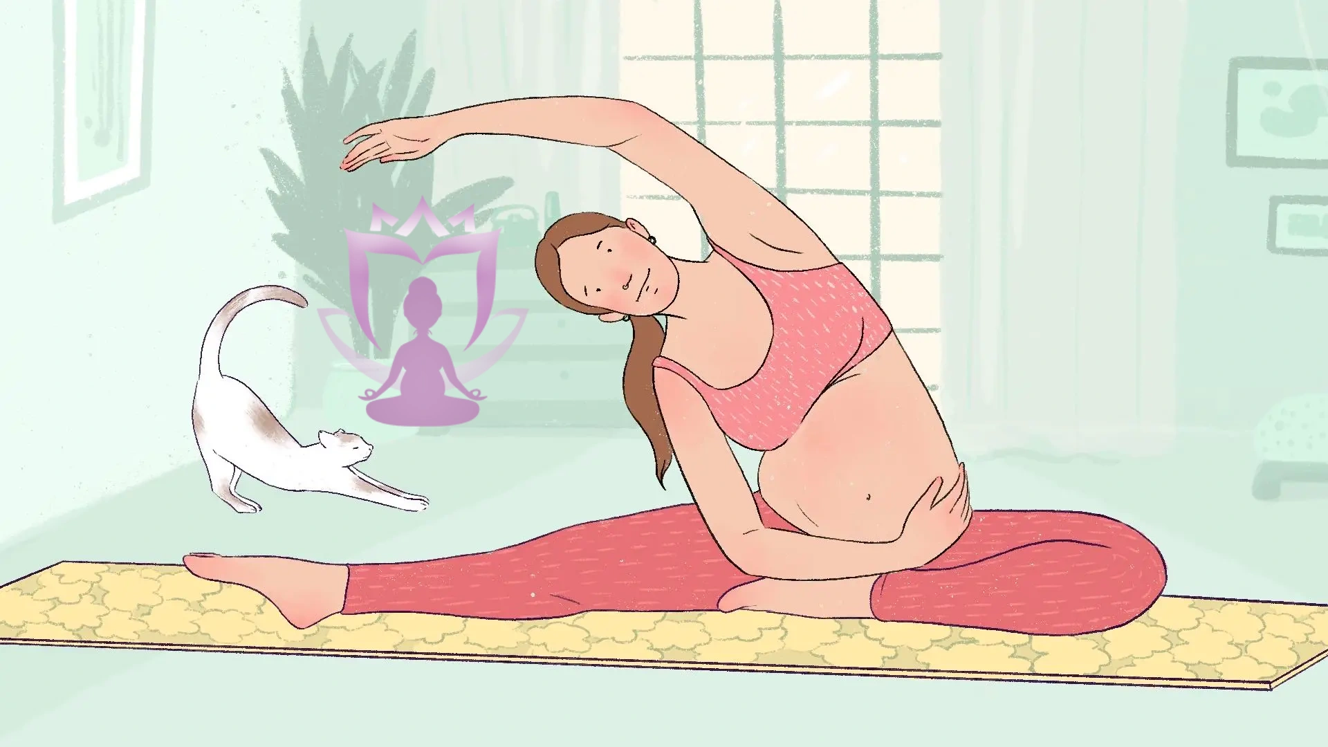 حرکات یوگا برای تقویت عضلات لگن بعد از زایمان